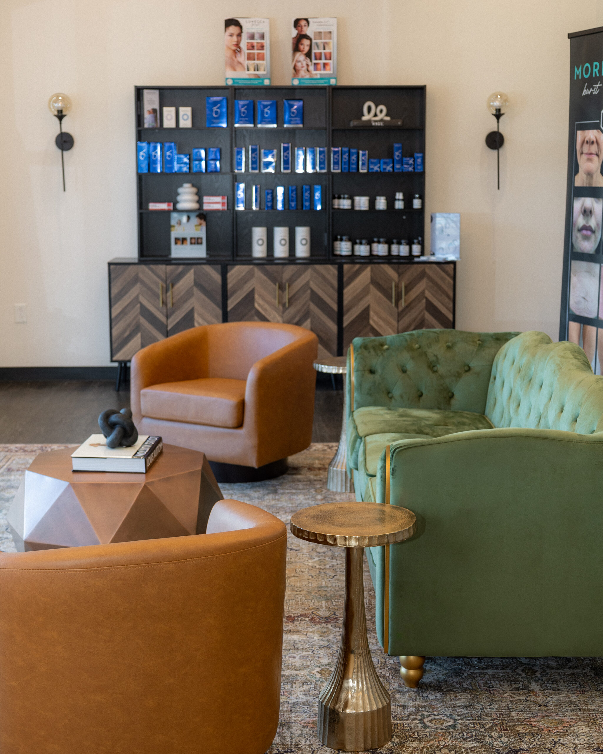 Clean, professional medical spa treatment room with neutral tones at Beauty Boss Co. Aesthetics & Wellness North Little Rock in Little Rock